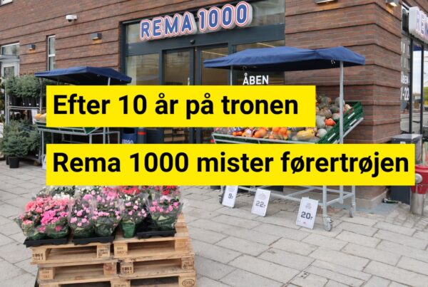 Danskernes nye supermarked nr. 1 – Rema 1000 må vige