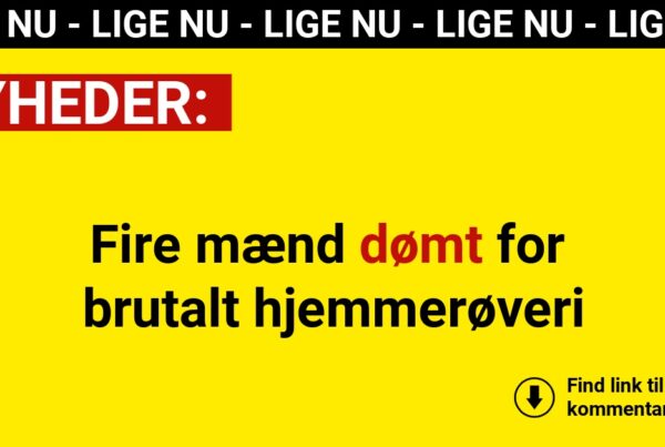 Fire mænd dømt for brutalt hjemmerøveri
