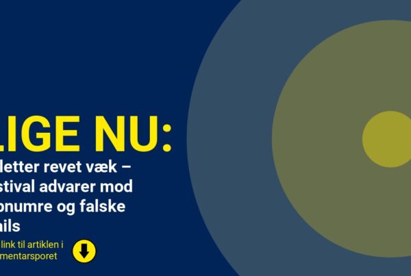 Billetter revet væk – festival advarer mod fupnumre og falske mails