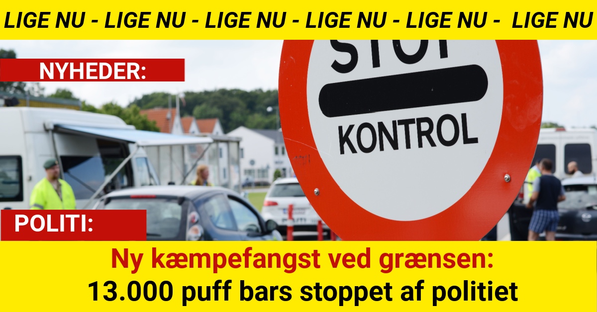 Ny kæmpefangst ved grænsen