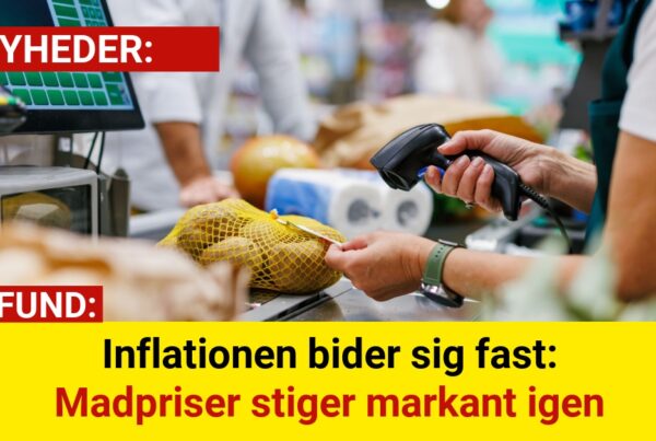 Inflationen bider sig fast: Madpriser stiger markant igen
