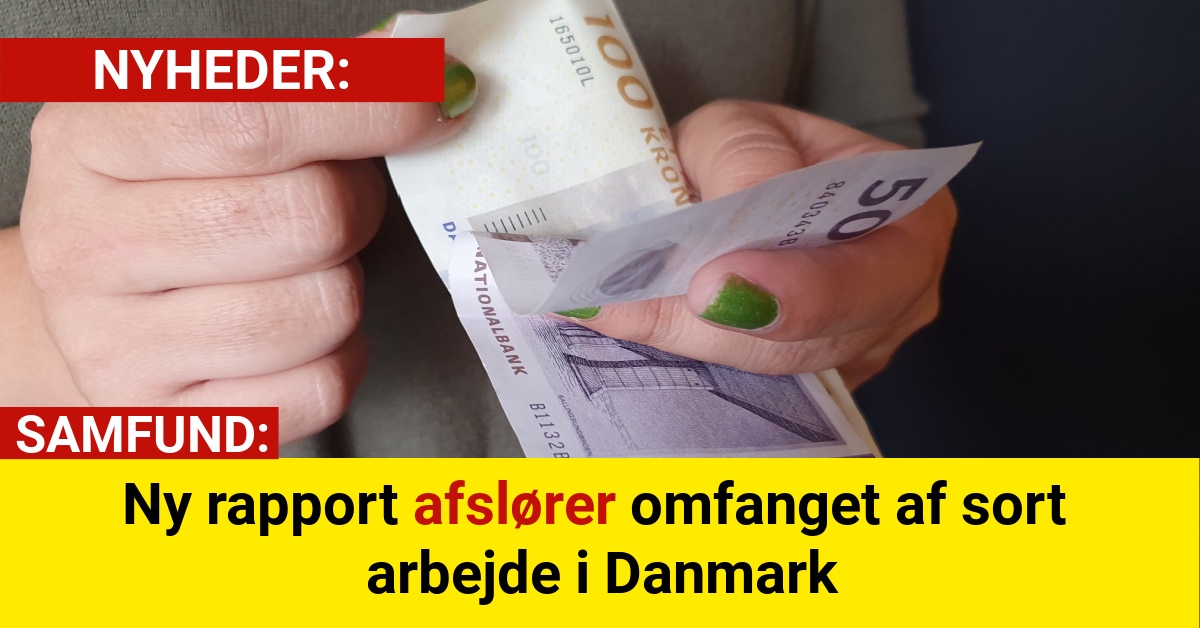 Ny rapport afslører omfanget af sort arbejde i Danmark