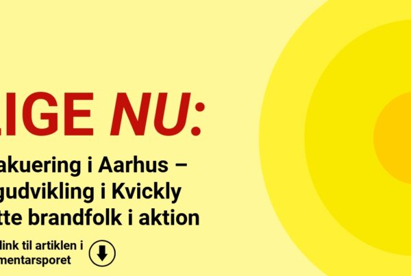 Evakuering i Aarhus – røgudvikling i Kvickly satte brandfolk i aktion