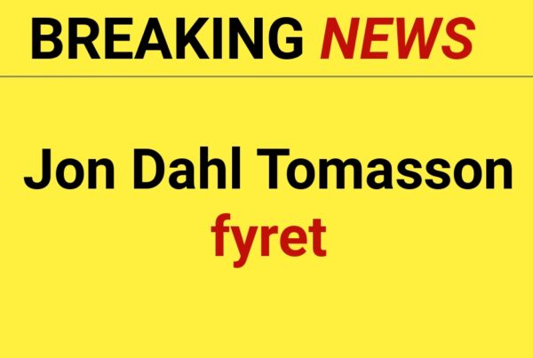 BREAKING: Jon Dahl Tomasson fyret