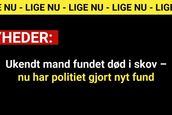 Ukendt mand fundet død i skov – nu har politiet gjort nyt fund