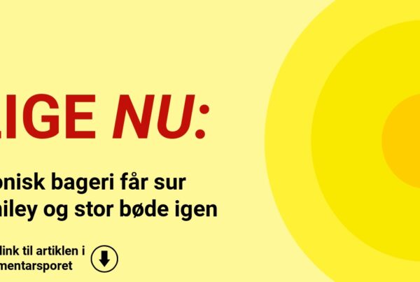 Ikonisk bageri får sur smiley og stor bøde igen