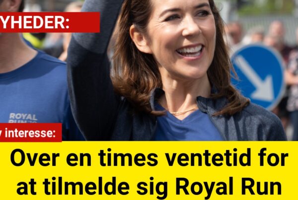 Massiv interesse: Over en times ventetid for at tilmelde sig Royal Run
