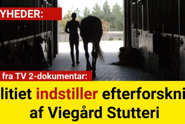 Politiet indstiller efterforskning af Viegård Stutteri