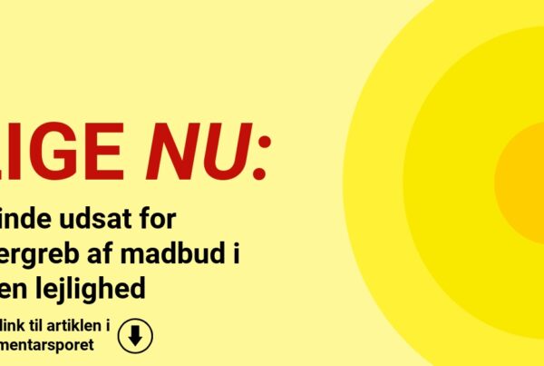 Kvinde udsat for overgreb af madbud i egen lejlighed