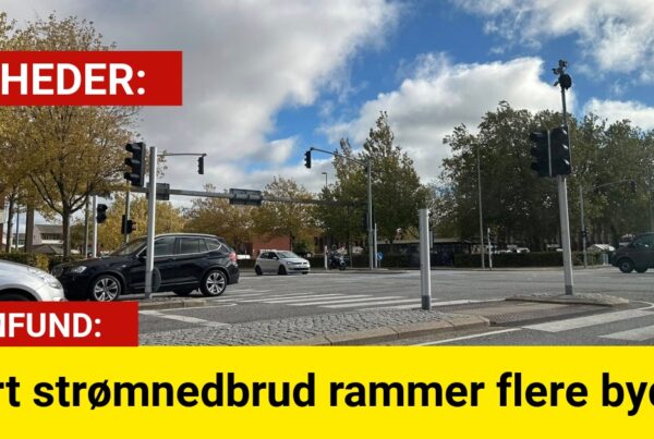Stort strømnedbrud rammer flere bydele