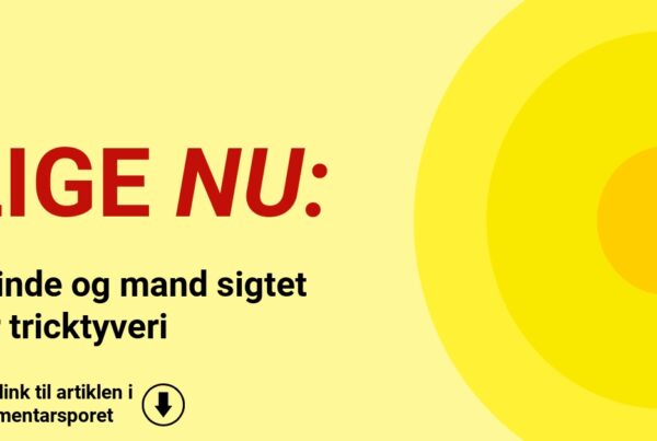 Kvinde og mand sigtet for tricktyveri
