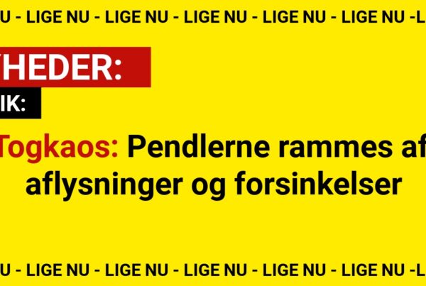 Togkaos: Pendlerne rammes af aflysninger og forsinkelser