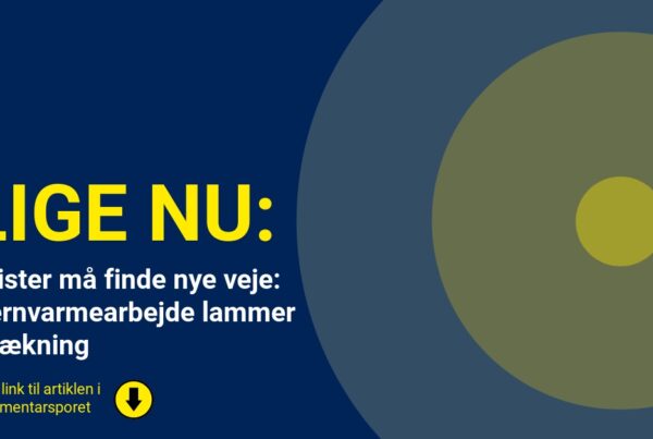 Bilister må finde nye veje: Fjernvarmearbejde lammer strækning