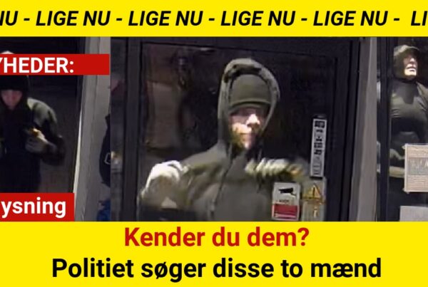 Har du set dem? Politiet leder efter to mænd efter indbrud