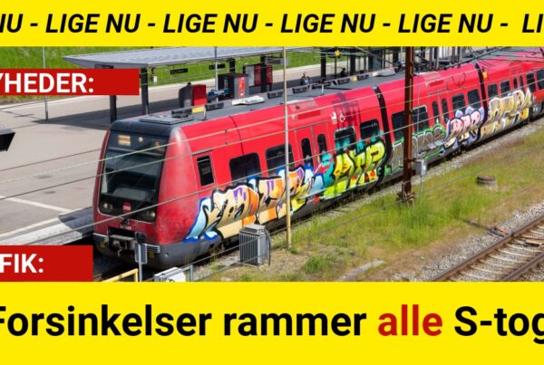 Forsinkelser rammer alle S-tog