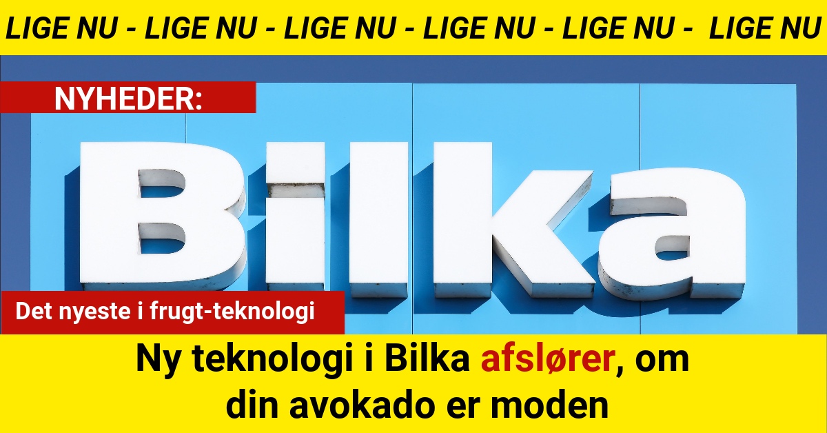 Ny teknologi i Bilka afslører, om din avokado er moden
