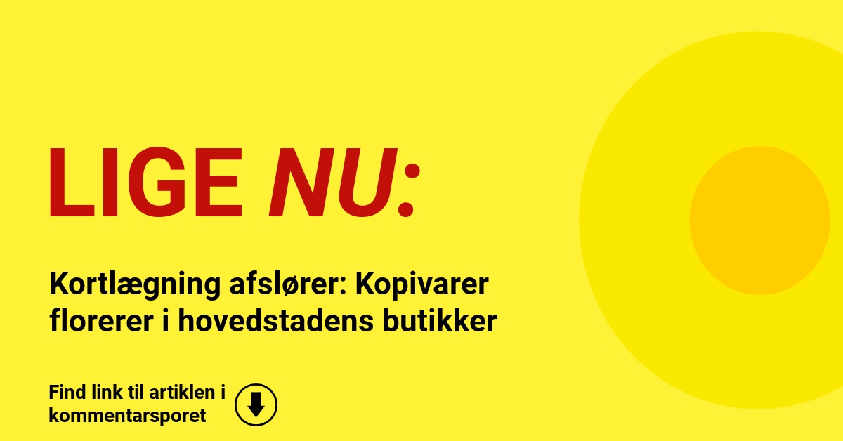 Kortlægning afslører: Kopivarer florerer i hovedstadens butikker