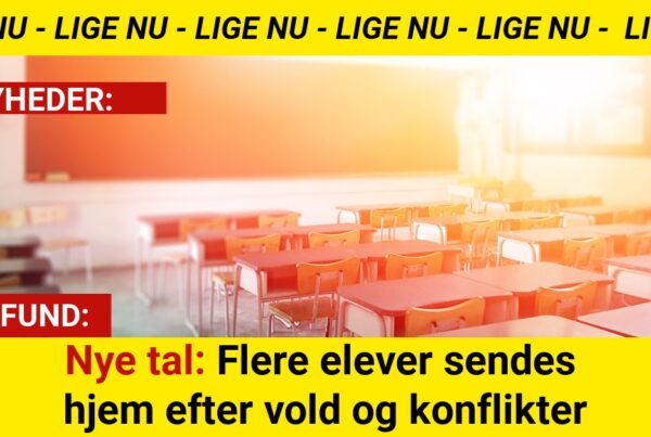 Nye tal: Flere elever sendes hjem efter vold og konflikter