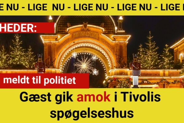 Gæst gik amok i Tivolis spøgelseshus – sag meldt til politiet