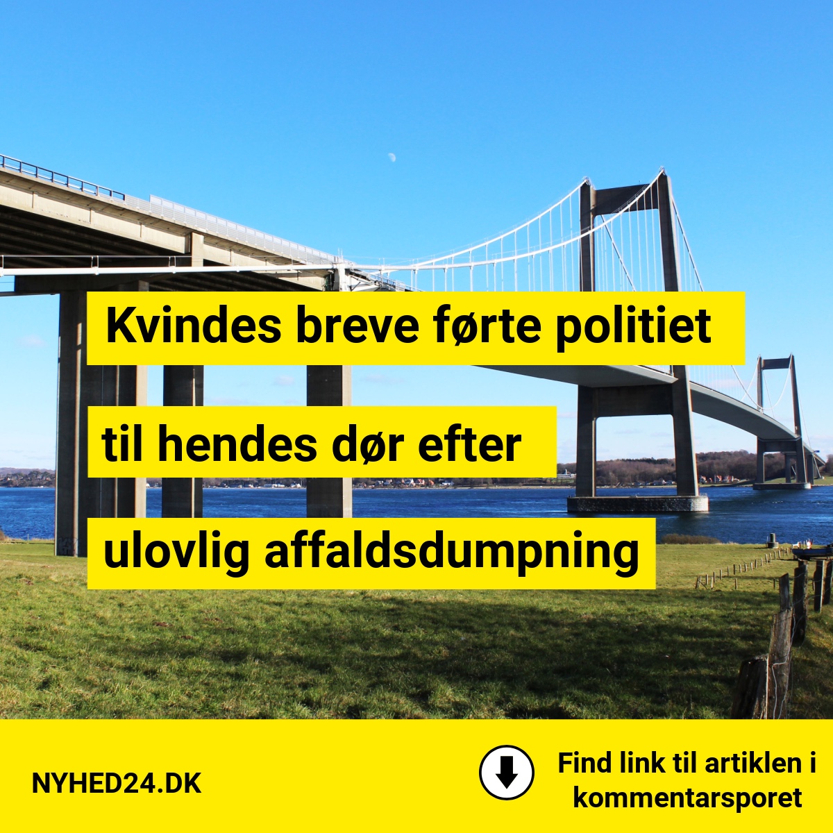 Kvindes breve førte politiet til hendes dør efter ulovlig affaldsdumpning