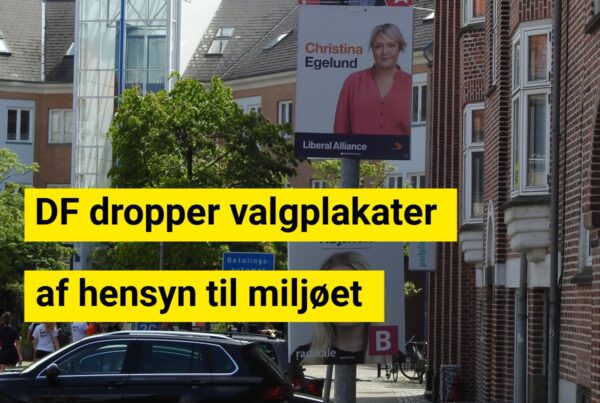 Dansk Folkeparti siger nej til valgplakater i flere kommuner