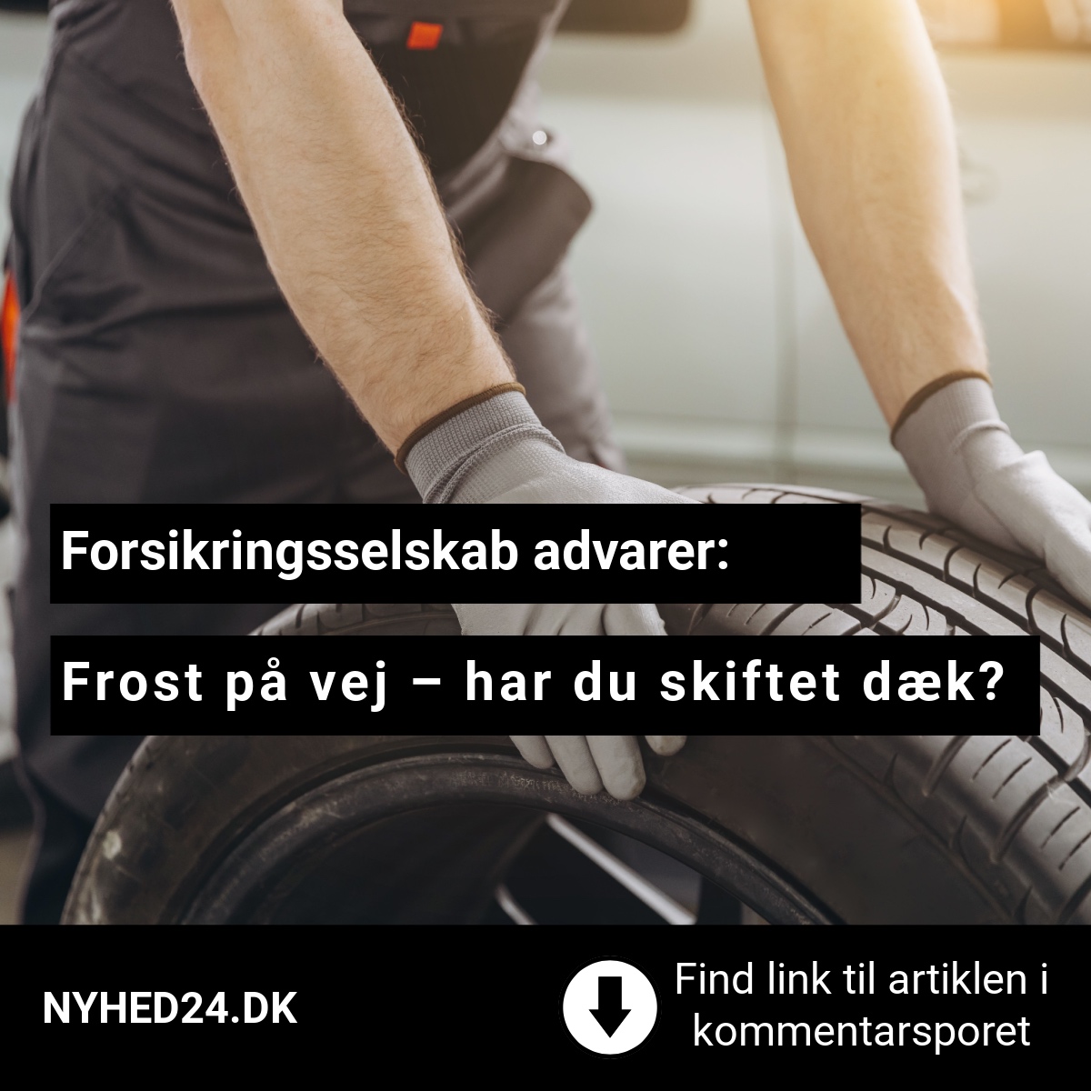 Forsikringsselskab: Vintervejret kommer før du tror