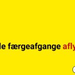 Alle færgeafgange aflyst