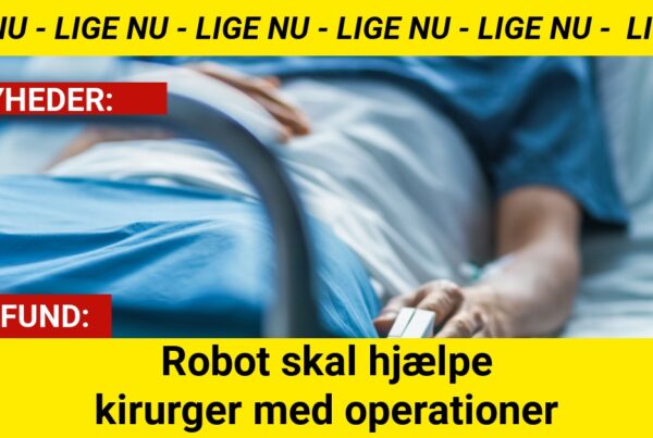 Robot skal hjælpe kirurger med operationer