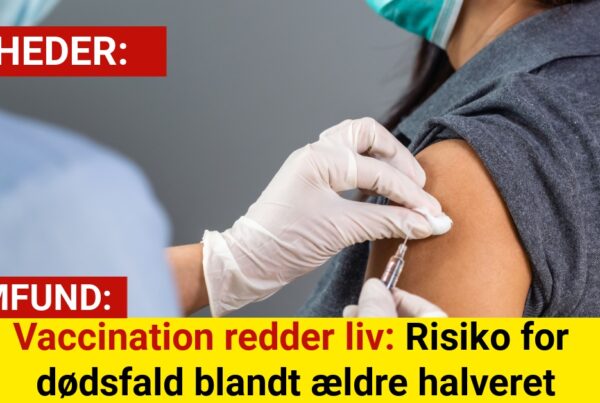 Markant effekt: Ældre lever længere med influenzavaccine