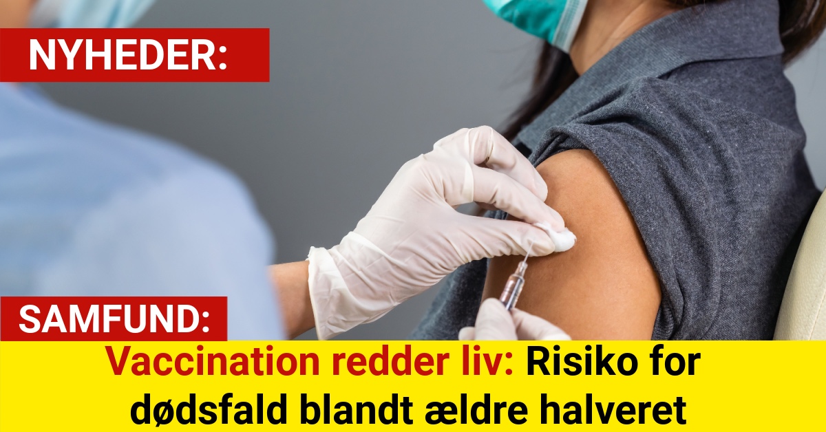 Markant effekt: Ældre lever længere med influenzavaccine