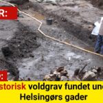 Historisk voldgrav fundet under Helsingørs gader