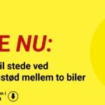 Politiet til stede ved sammenstød mellem to biler