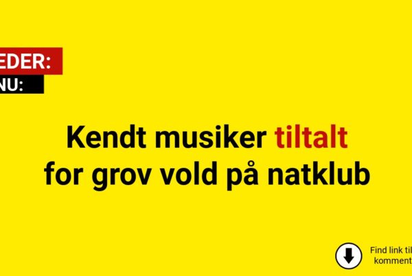 Kendt musiker tiltalt for grov vold på natklub