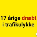 17 årige dræbt i trafikulykke