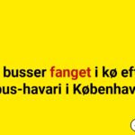 17 busser fanget i kø efter bus-havari i København