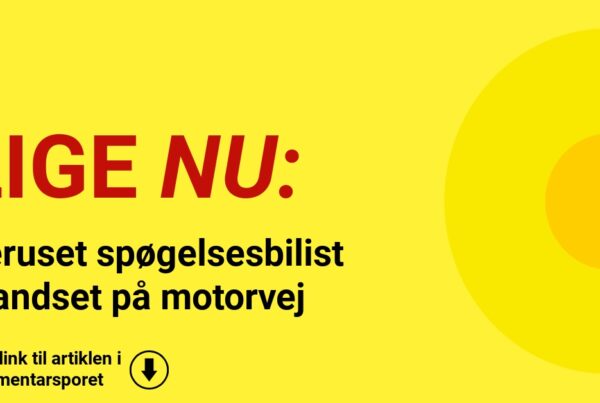 Beruset spøgelsesbilist standset på motorvej