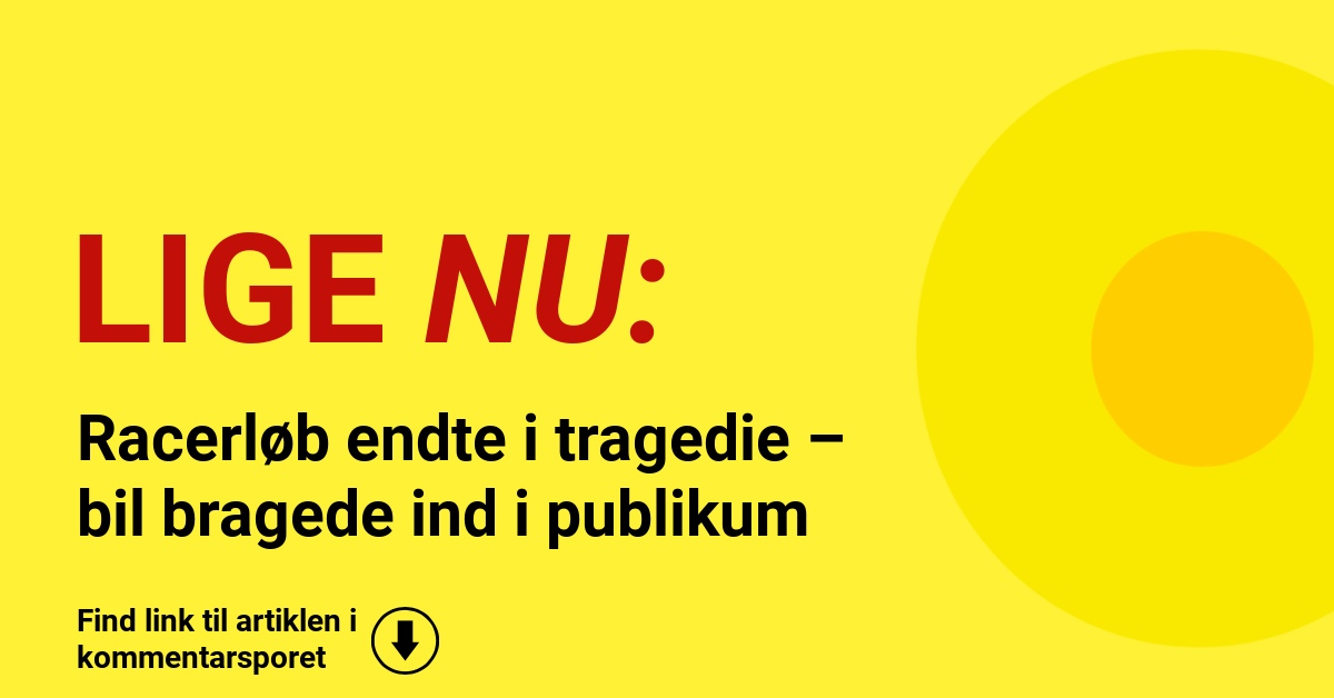 Racerløb endte i tragedie – bil bragede ind i publikum