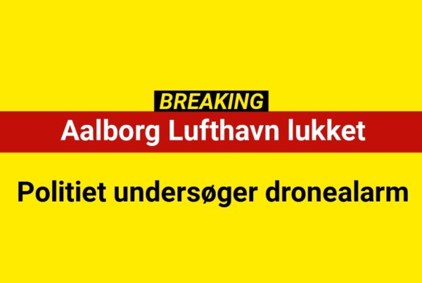 Aalborg Lufthavn lukket efter mulig droneobservation