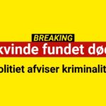kvinde fundet død