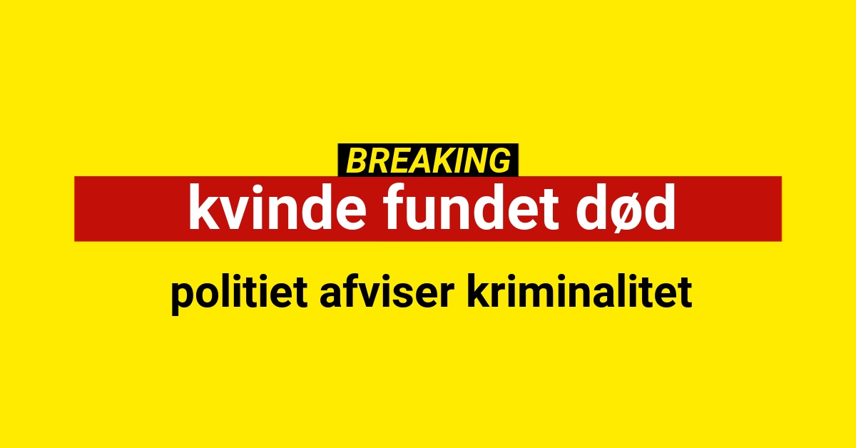 kvinde fundet død
