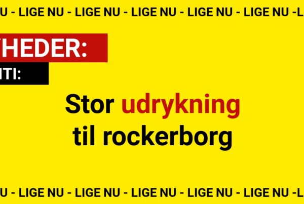 Stor udrykning til rockerborg