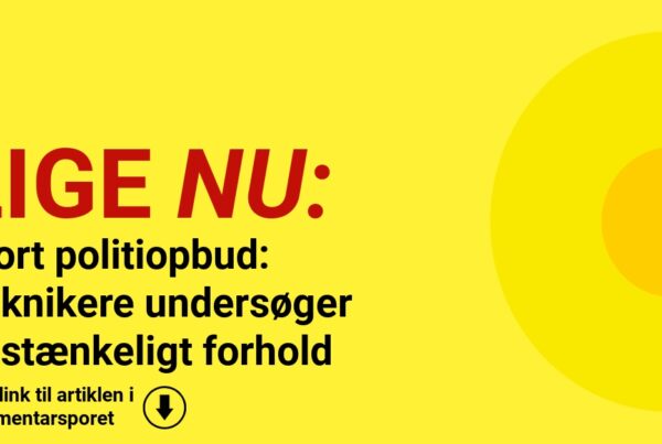 Stort politiopbud på Vesterbro: Teknikere undersøger mistænkeligt forhold