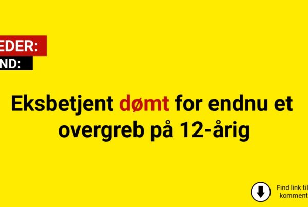 Eksbetjent dømt for endnu et overgreb på 12-årig