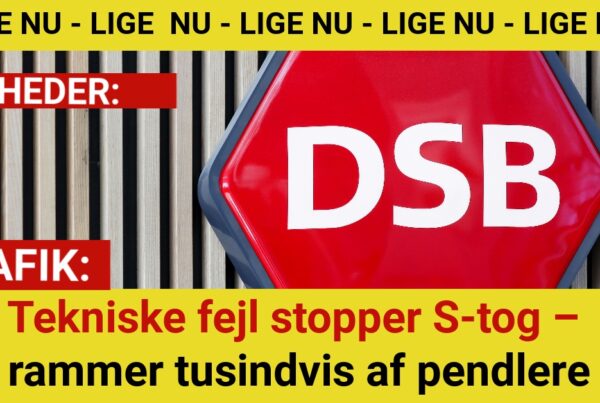 Tekniske fejl stopper S-tog – rammer tusindvis af pendlere