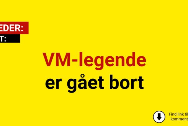 VM-legende er gået bort