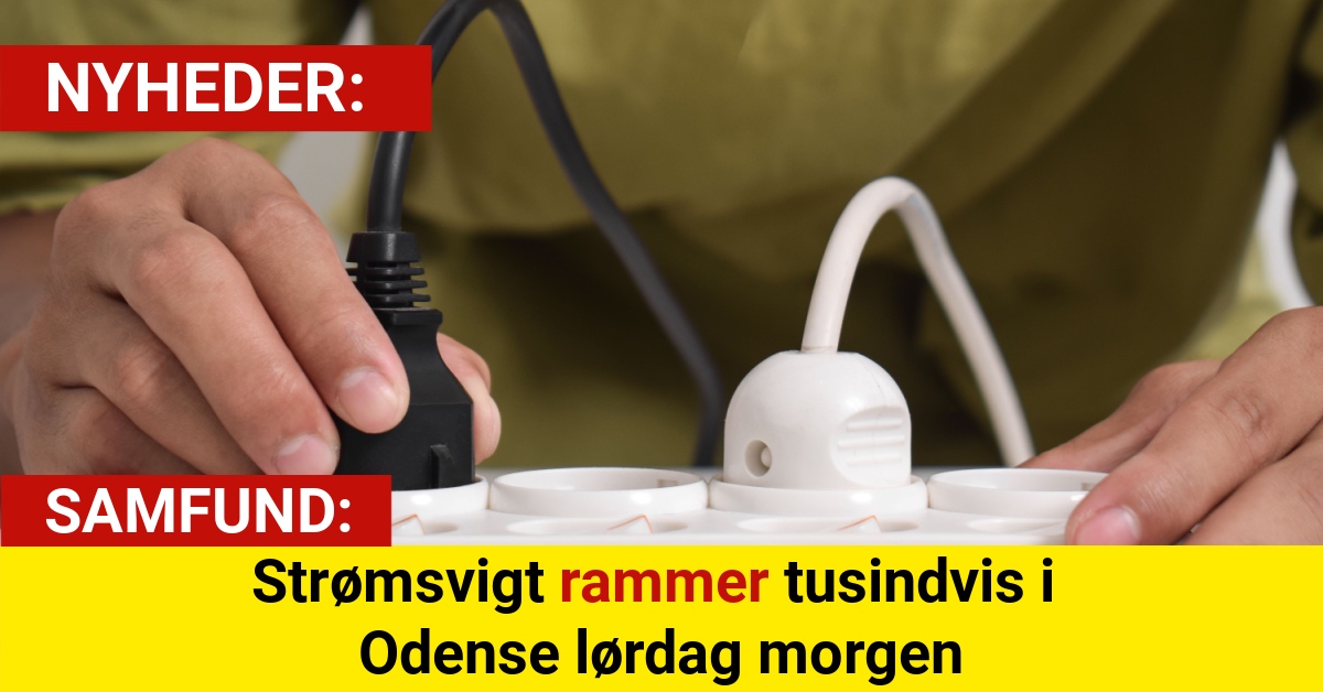 Strømsvigt rammer tusindvis i Odense