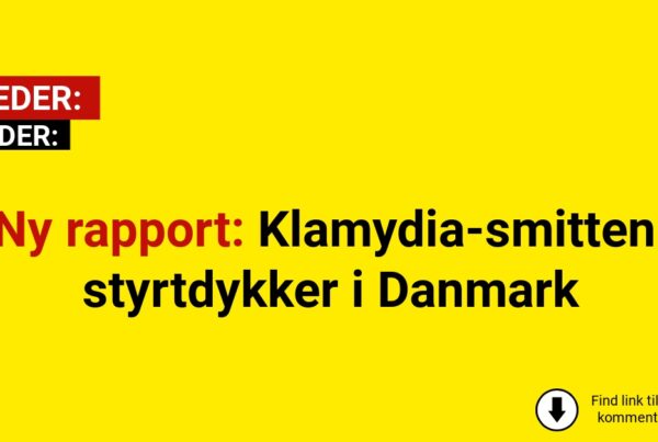 Ny rapport: Klamydia-smitten styrtdykker i Danmark
