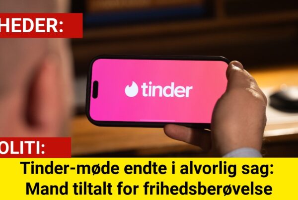 Tinder-møde endte i alvorlig sag: Mand tiltalt for frihedsberøvelse