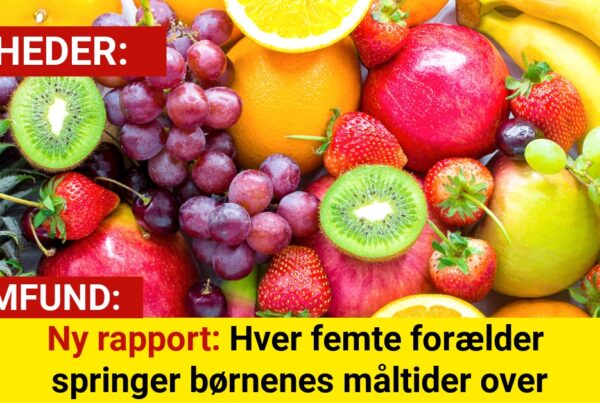 Ny rapport: Hver femte forælder springer børnenes måltider over