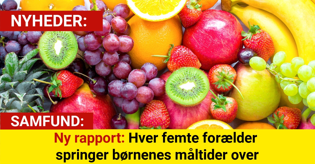 Ny rapport: Hver femte forælder springer børnenes måltider over